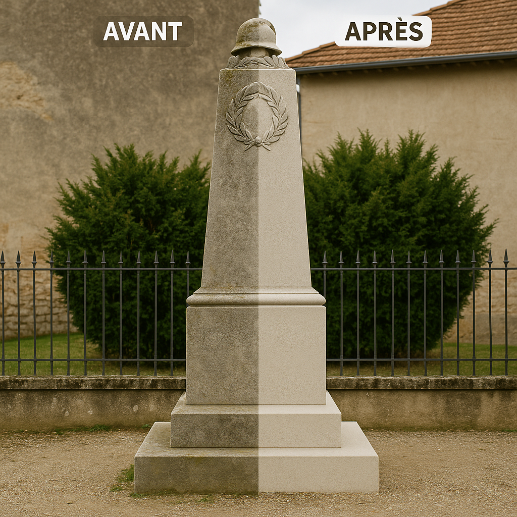 sablage monument aveyron
